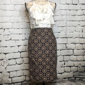 LOFT Navy Pencil Skirt